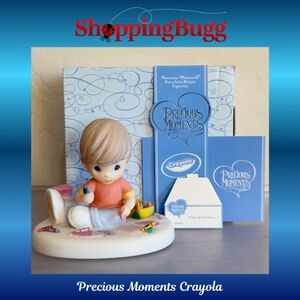 Precious Moments Crayola With All My Heart Porcelain Figurine 830003 (SB1508)